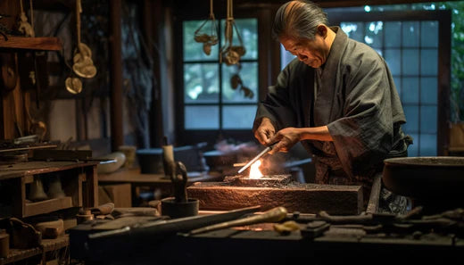 Materiales utilizados en la fabricación de Katanas