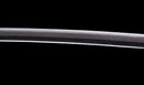Katana Antigua Japonesa con Saya Roja y Tsuba Fukurin Momiji Dorada