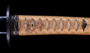 Katana Antigua Japonesa de Kaifu con Doble Hozon y Tsuba Gunbai Myōchin