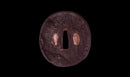 Katana Antigua Japonesa con Tsuba de Hierro de Sabios Sentados y Hamon Suguha, Mumei, Período Edo
