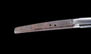 Katana Antigua Japonesa con Tsuba de Hierro de Sabios Sentados y Hamon Suguha, Mumei, Período Edo