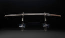 Katana Antigua Japonesa con Tsuba Sukashi de Hierro Floral, Hoja Mumei del Período Edo