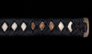 Katana Antigua Japonesa con Tsuba de Hierro con Incrustaciones de Oro, Atribuida a Chikuzen Nobukuni — NBTHK Hozon