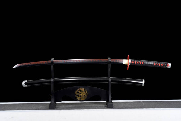 Katanas Japonesas de acero fuerte y Flexible hechas a mano - Kimetsu no  Yaiba 106 cm > Espadas y mas